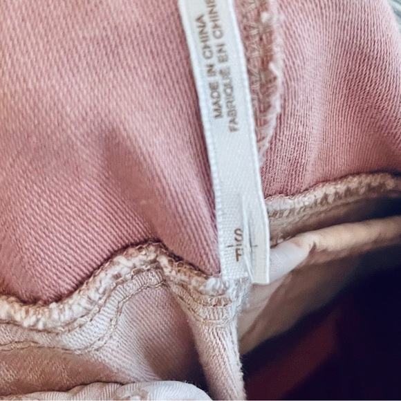 Free People Shades of Pink Denim Pants - Picture 8 of 9